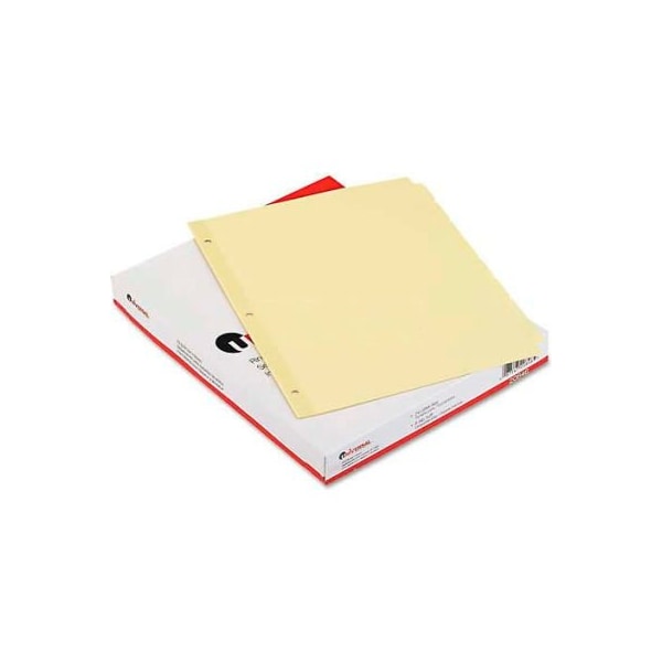 Universal Universal Economy Tab Dividers, 8-Tab, Letter, Buff, 24 Sets/Box UNV20846*** - main